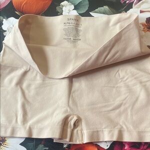 SPANX High-Waist Sculpting Shorts in Blush Nude